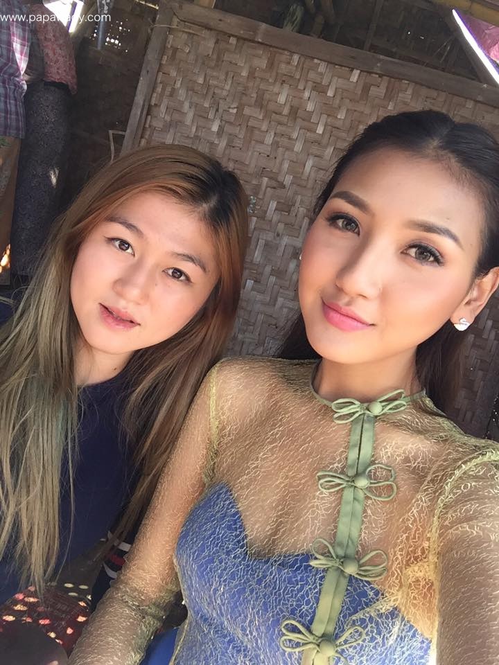 Cute Model M Seng Lu Beautiful In Myanmar Dress At Inn Lay 