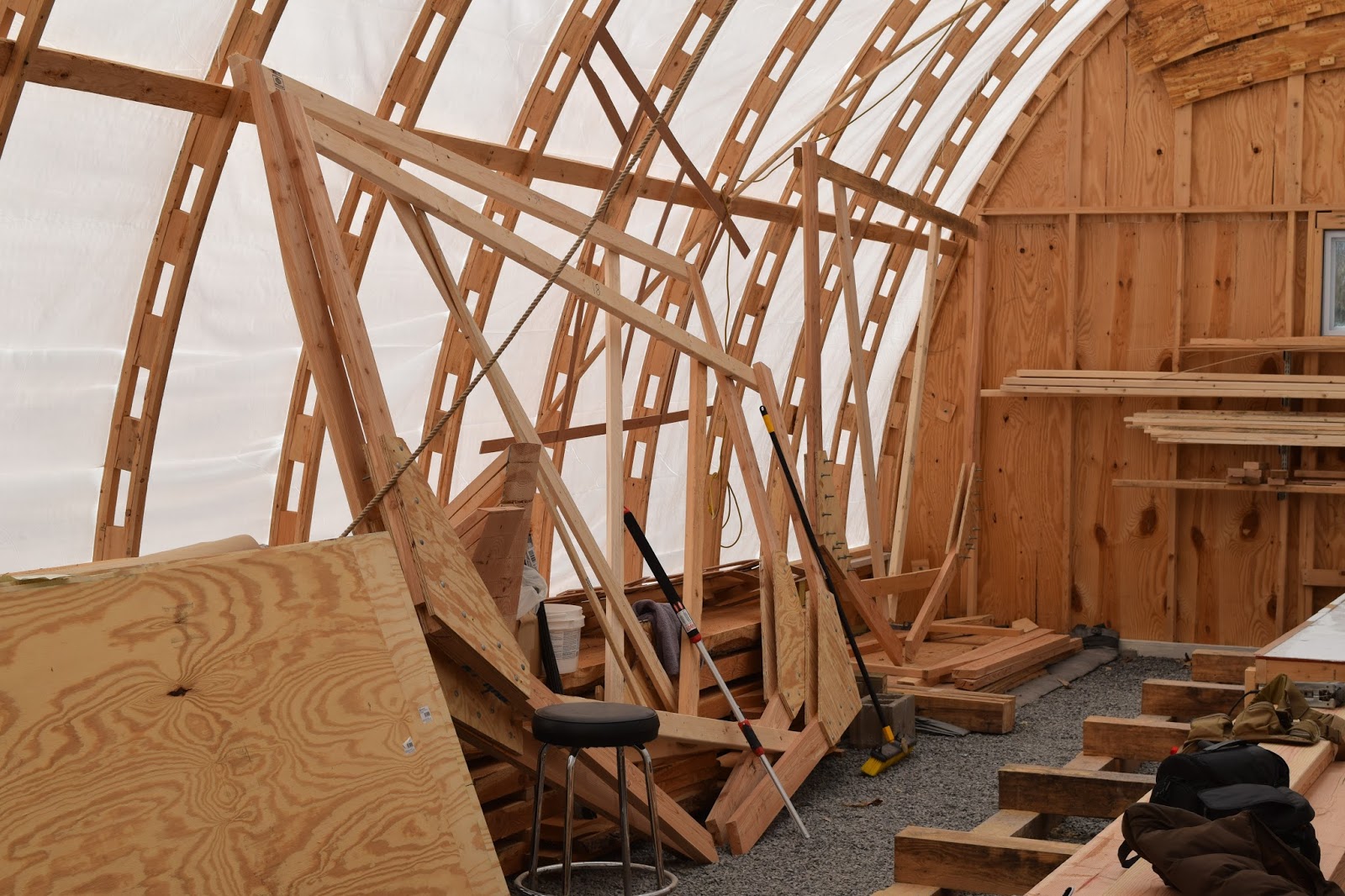 The Sea Dreamer Project That's forever! Wooden boat frame construction.