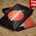 Free Creative Dark Business Card Template
