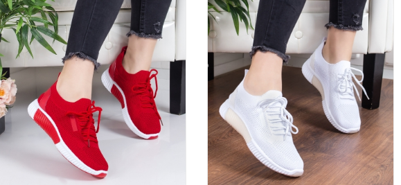 Pantofi sport negri, galbeni, rosii ieftini model nou 2019 Pantofi sport negri, galbeni, rosii ieftini model nou 2019