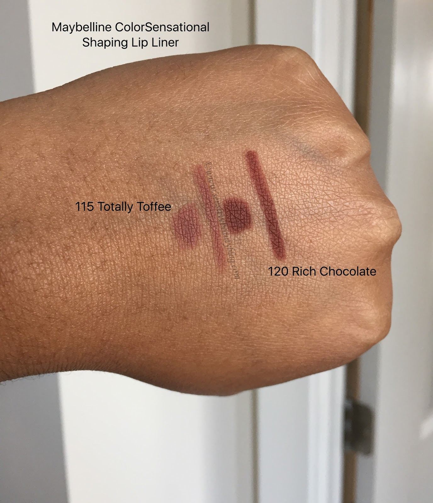 Sensitive Beauty Blog Maybelline Shaping Lip Liner Review and Swatches