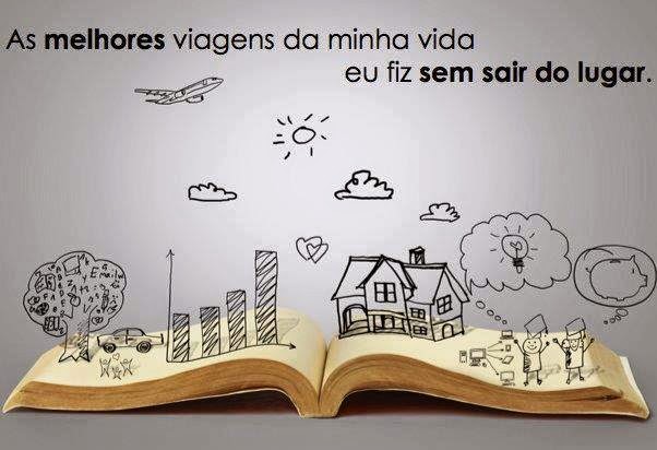 Conquista as palavras: Vamos ler e viajar sem sair do lugar