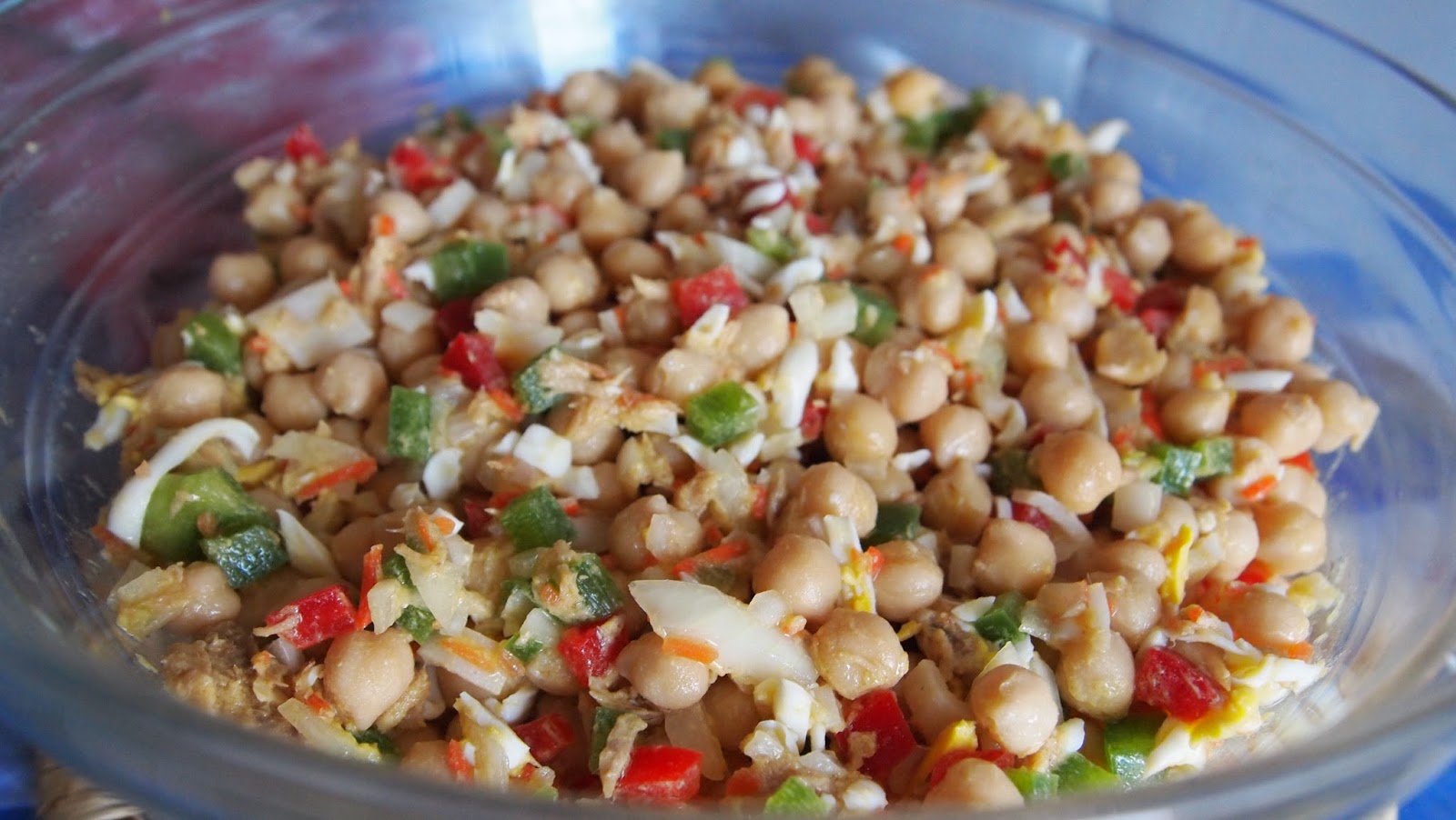 Ensalada de garbanzos Andreíta come de todo