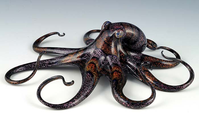13-Octopus-Scott-Bisson-Glass-Sea-and-Land-Animals-www-designstack-co