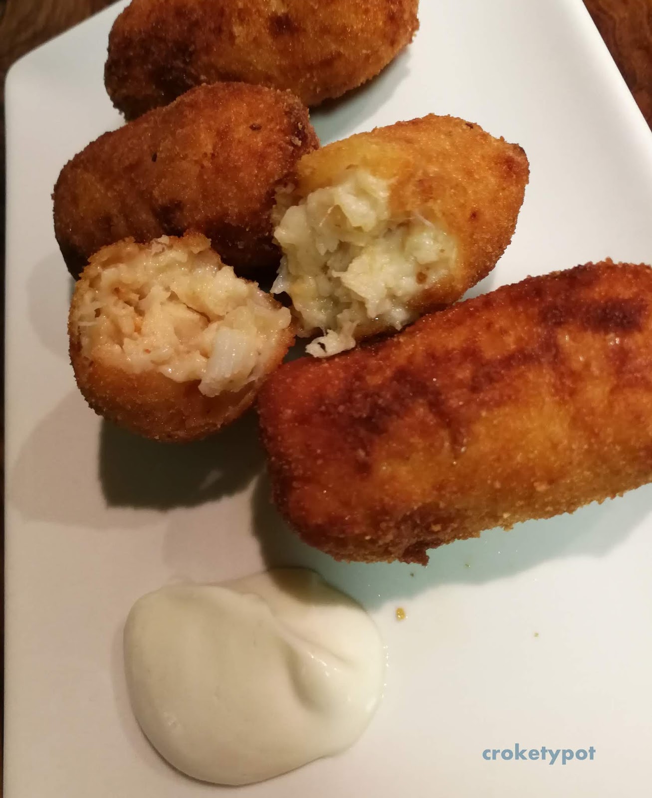 CROKETYPOT CROQUETAS DE BACALAO Y GAMBAS