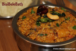 bele bisi bath rice lentil bisibelebath recipe