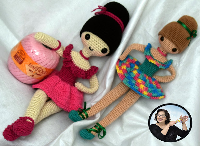 Amigurumi Bonecas em Crochê Passo a Passo para Iniciantes com Curso Edinir Croche Online