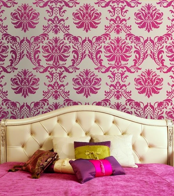 Decorate your walls with fabric
