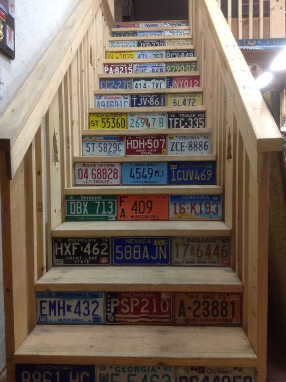 . 12 Cute & Creative Ways to RePurpose License Plates