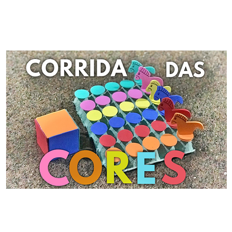 Jogo pedagógico - Corrida das cores - A Arte de Ensinar e Aprender