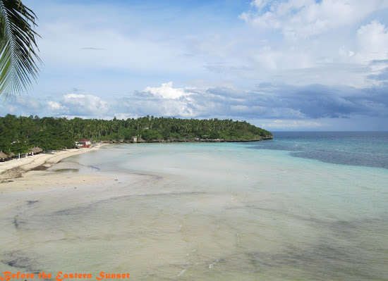 Pristine beach of Camotes Island.