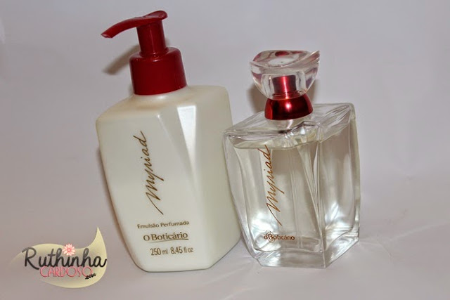 Eu testei: Perfume + Emulsão Perfumada Myriad - O Boticário