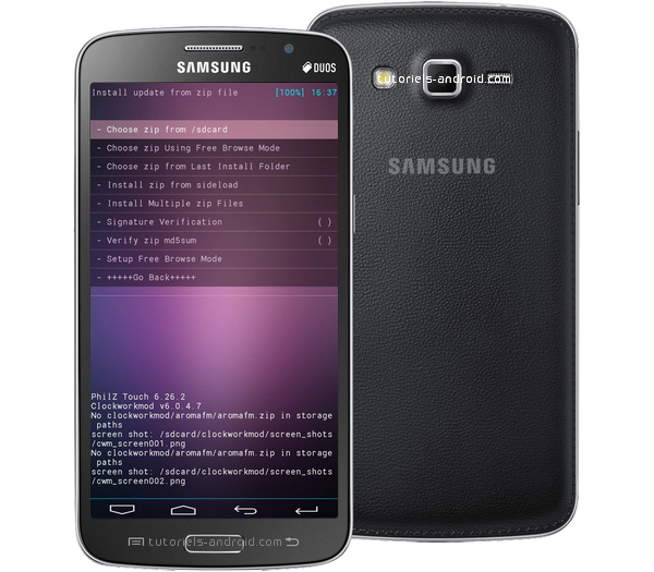 PhilZ CWM pour GALAXY Grand 2