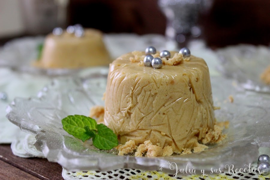 Semifrío de turrón blando. Julia y sus recetas