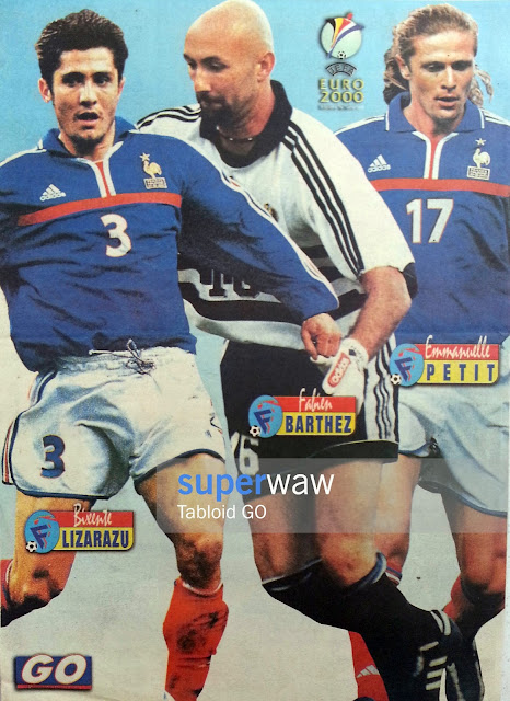 Poster Lizarazu Barthez Petit France