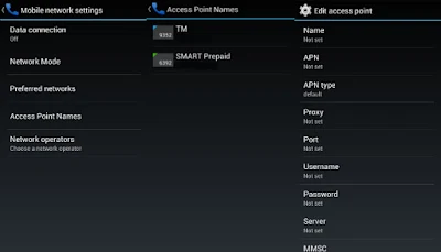 APN - Access Point Name - Philippines