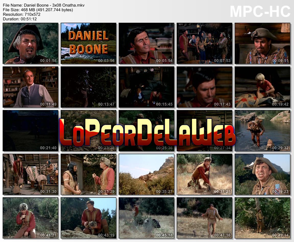 Daniel Boone (Temp. 3 Eps 06 a 08) Latino