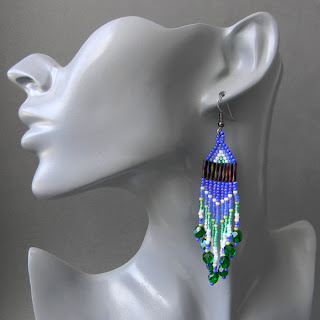 seed bead earrings