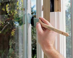 Aluminum Window Painting Painting Aluminum Window Photos