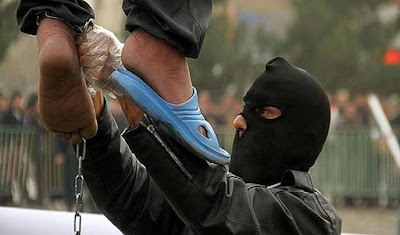 Public hanging in Iran