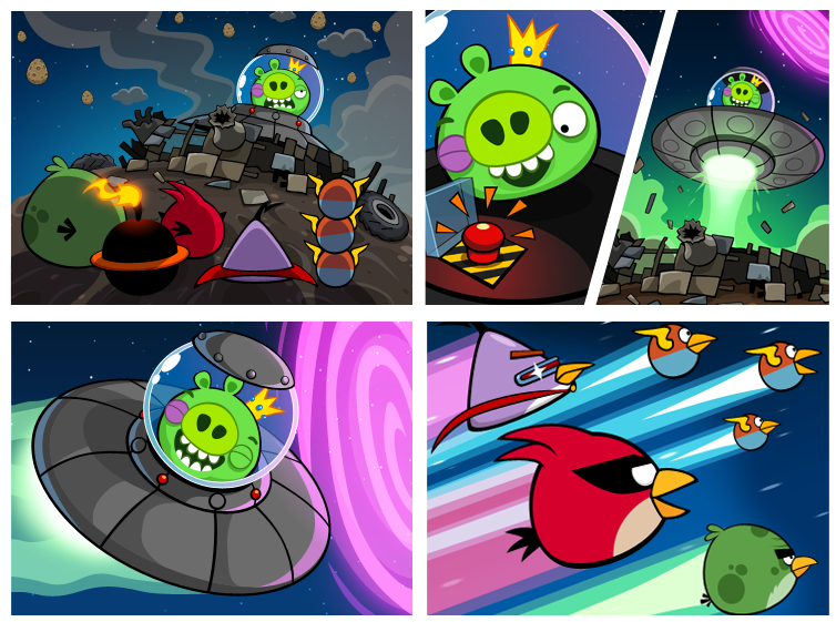 Game Zone: Angry Bird Space (PC version- Windows)