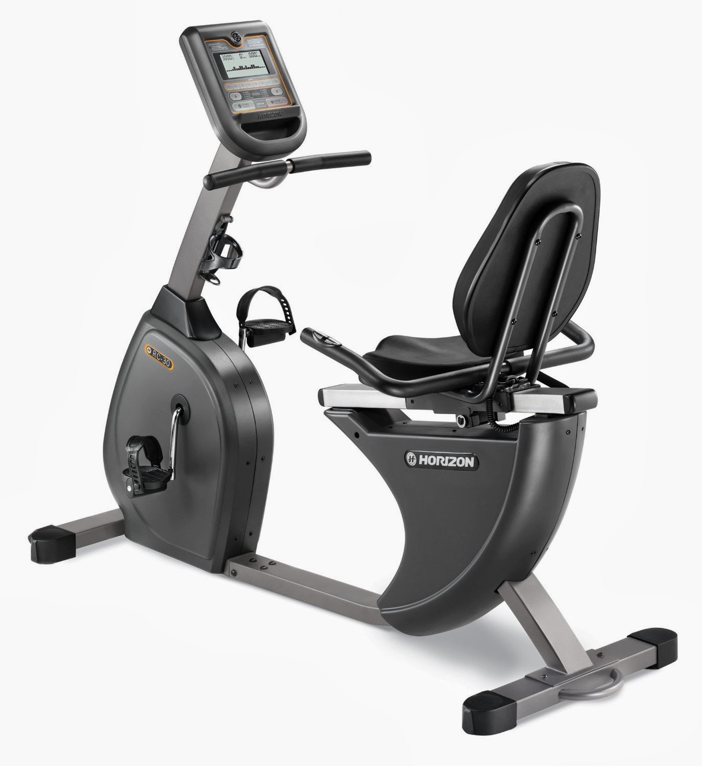 Horizon Fitness RC-30 Recumbent Exercise Bike, review of features, comfortable back support seat, low impact exercise,