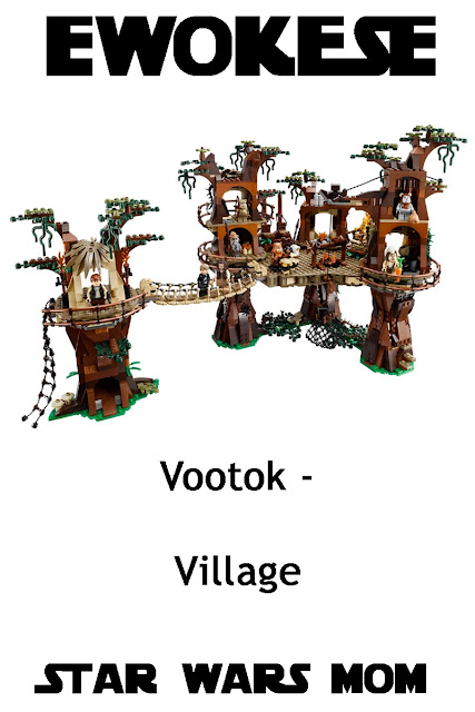 Learning Ewokese Flashcards - Village