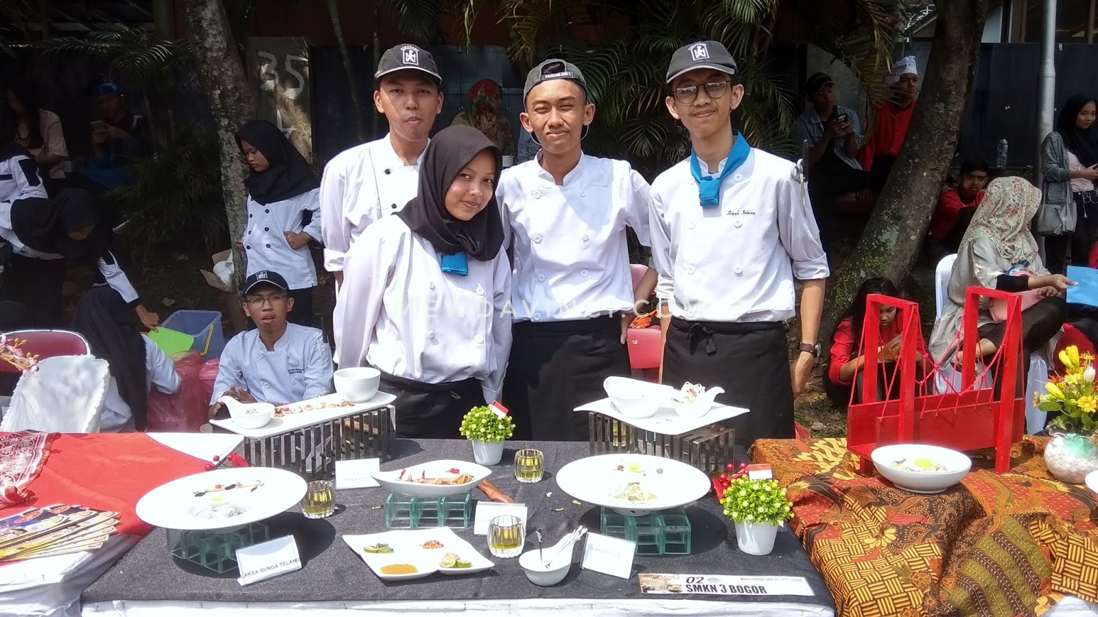 Calon chefs dari SMKN 3 Bogor