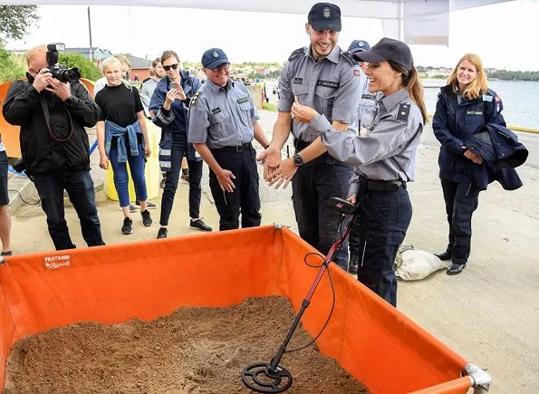 Princess Marie of Denmark attended the Civil Defense Day event held by Danish Emergency Management Agency (DEMA)