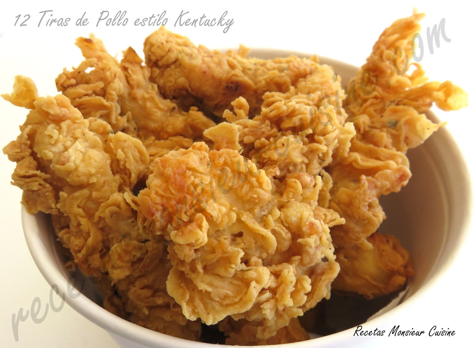 Recetas Monsieur Cuisine: ? 12 Tiras de Pollo estilo Kentucky