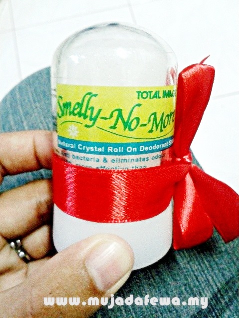 Review Deodorant Smelly No More Oleh Total Image Nurmujahidah