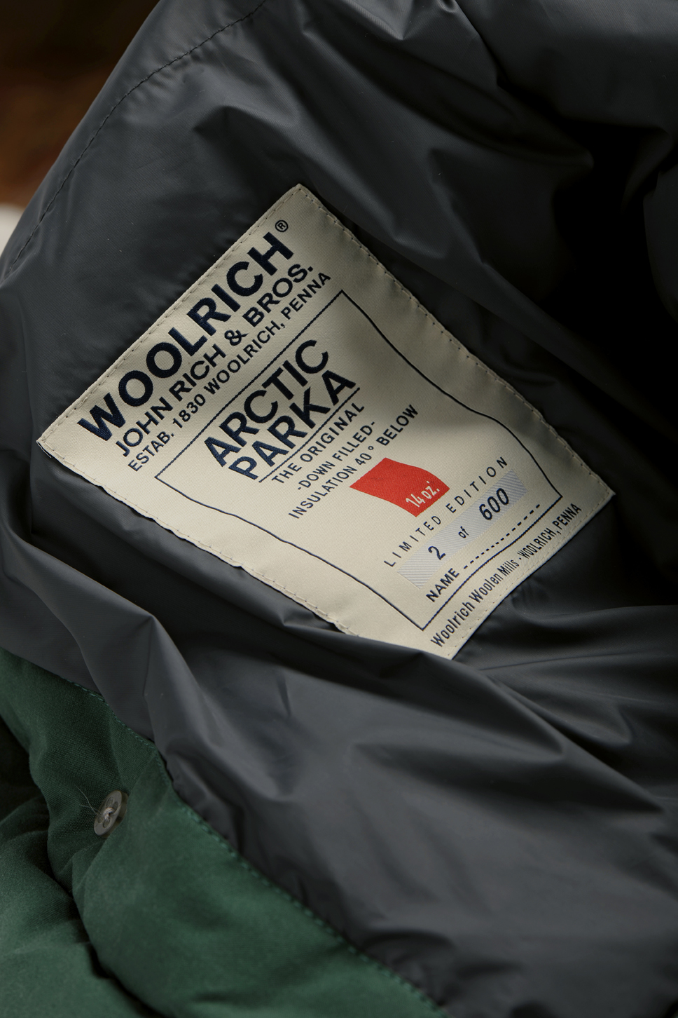 14 oz. berlin blog: Limited special edition Woolrich Arctic Parka for ...