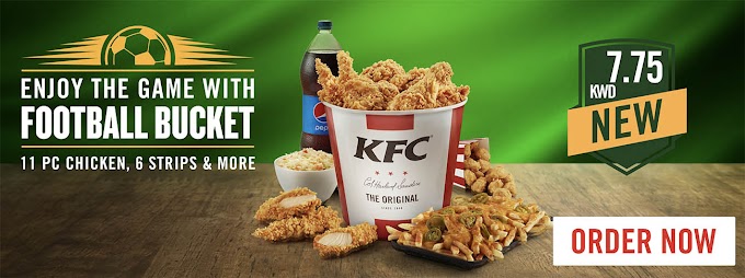KFC Kuwait - Footall Bucket