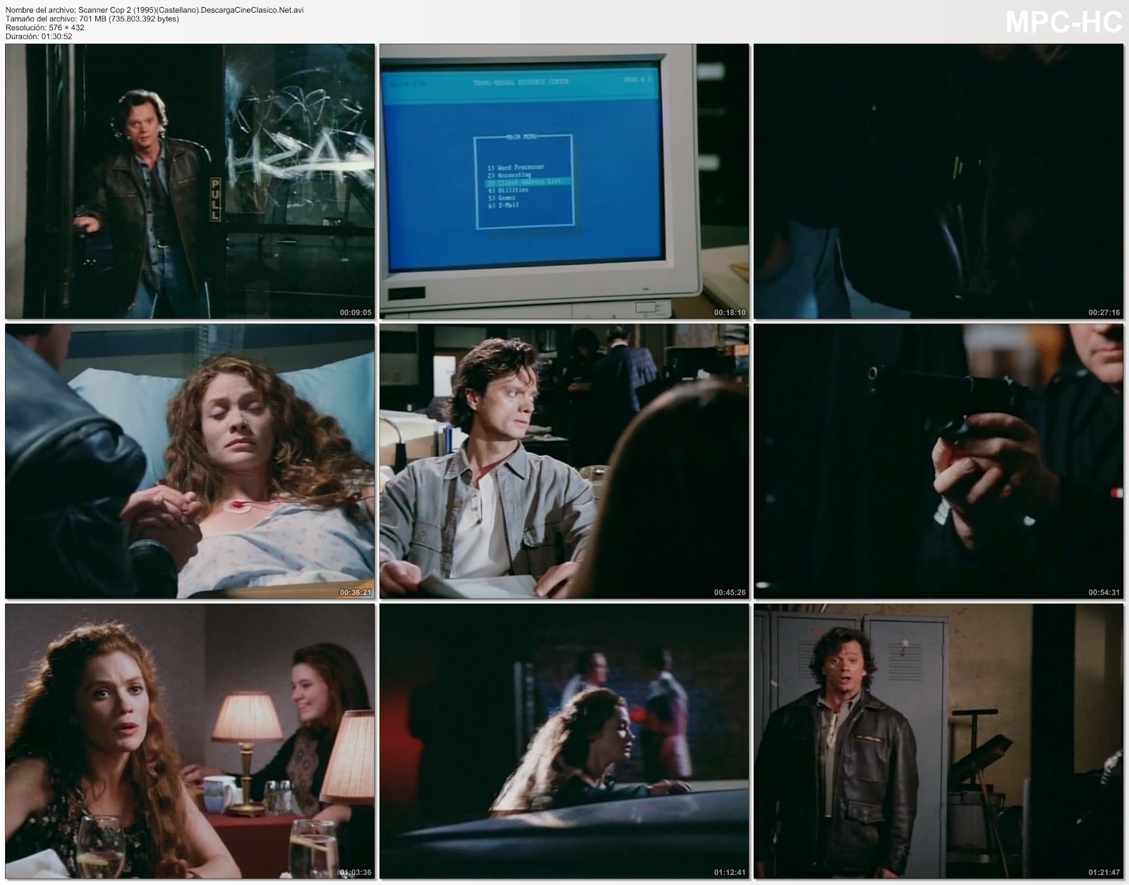 Scanner Cop 2 (1995) Imágenes de Cine Clásico
