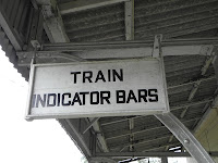 Train Indicator Bars at Rozelle, Sri Lanka
