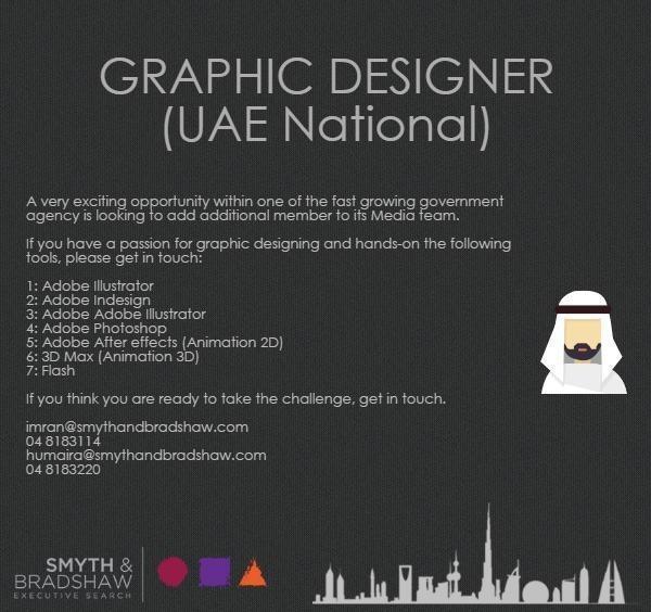 Graphic Designer Jobs In Uae Government FerisGraphics