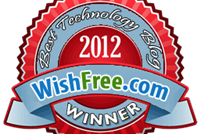 Certificate For Winning 'Tech Blog Award 2012'