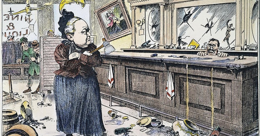 Heretic, Rebel, a Thing to Flout: Carrie Nation Had an Ax to Grind