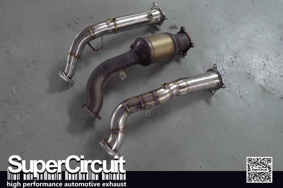 SUPERCIRCUIT Exhaust Pro Shop: Audi A4 (B8.5) Downpipe