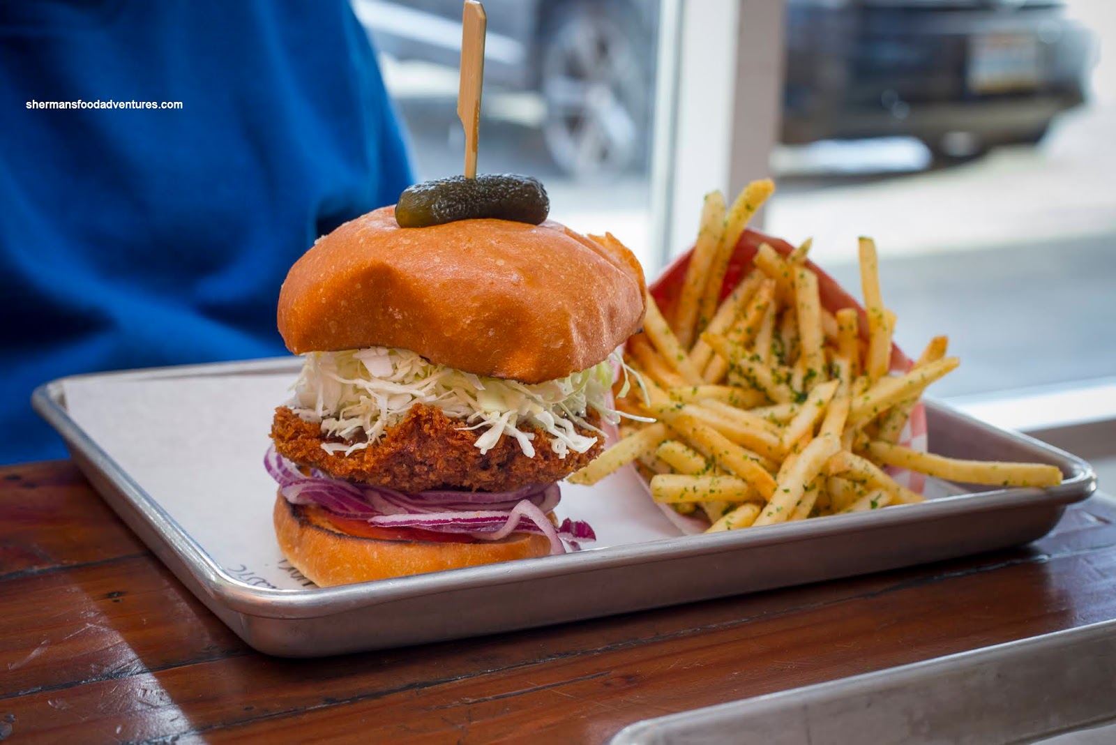 Sherman's Food Adventures Katsu Burger (Lynnwood)