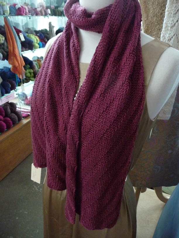 close knit: Silk Scarf