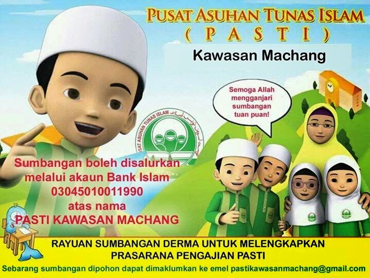 SUMBANGAN ANDA DIPERLUKAN