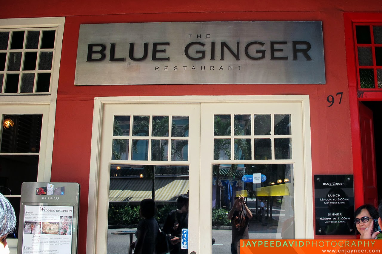 The Blue Ginger Restaurant, Singapore