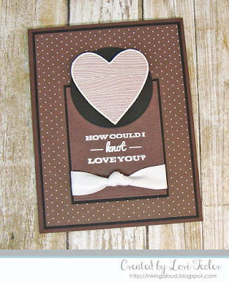 How Could I Knot card-designed by Lori Tecler/Inking Aloud-stamps and dies from My Favorite Things
