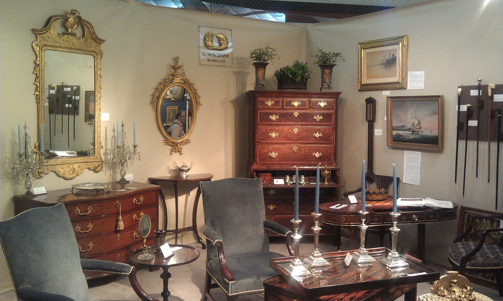 The Impatient Home Builder Newport Antiques Show