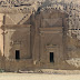 Visiting the tombs at Mada'in Saleh, Saudi Arabia