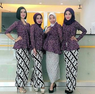 Baju Batik Kantor Wanita Modern