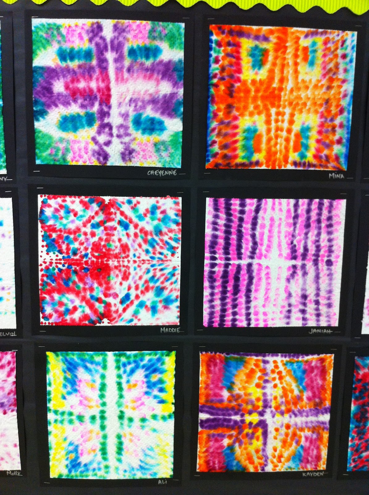 Apex Elementary Art: tie dye