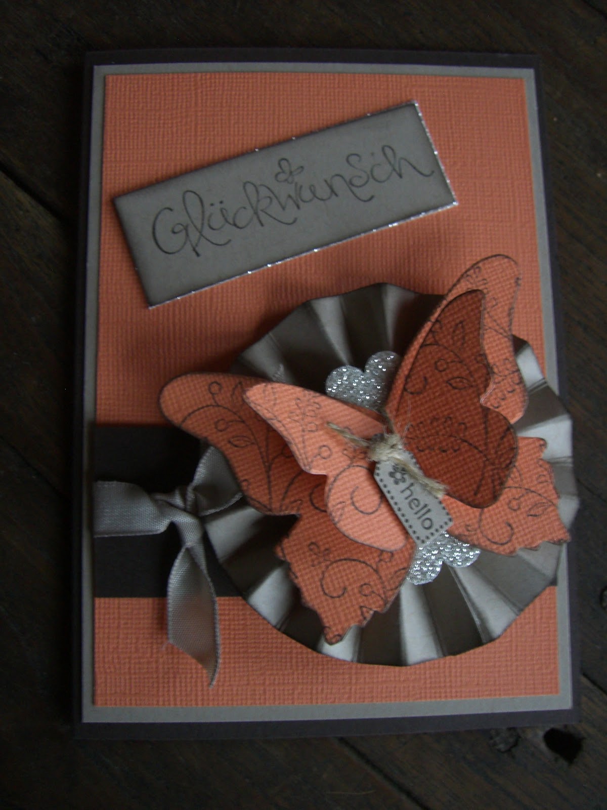 Kartenzauber : Schmetterlinge im Winter