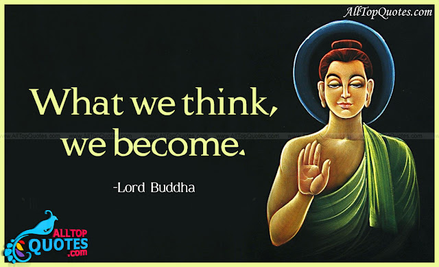 Lord Buddha Think Positive Quotes in English with Images - All Top ...